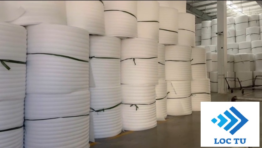 xưởng sản xuất  màng Pe Foam dày 2mm