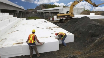 Xốp tôn nền, xốp nâng sàn