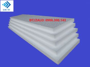 Xốp tấm tỷ trọng 8 kg/m3, xốp đóng gói đồ gỗ